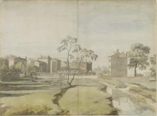 William Taverner - Houses On The Outskirts Of A Town