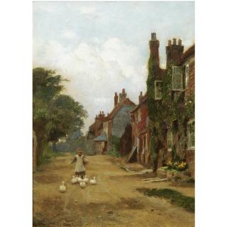 William Teulon Blandford Fletcher - British At Winchelsea, Sussex