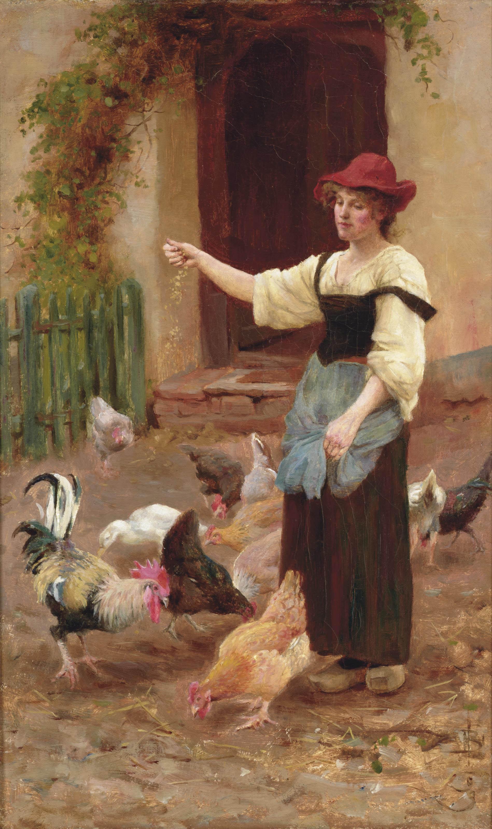 William Teulon Blandford Fletcher - Feeding time