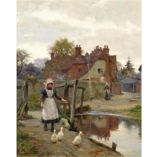 William Teulon Blandford Fletcher - The Truants