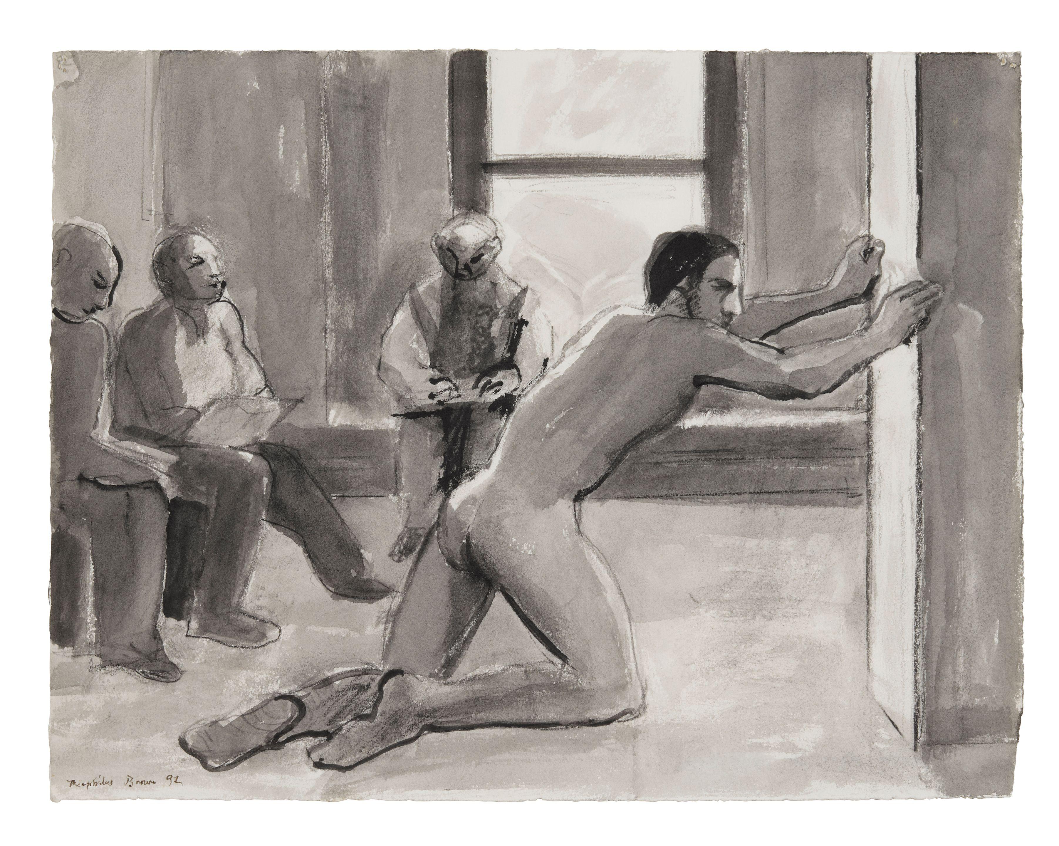 William Theophilus Brown - Drawing Session at Mark Chester, 1992