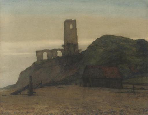 William Thomas Wood - Dunwich Church, Suffolk