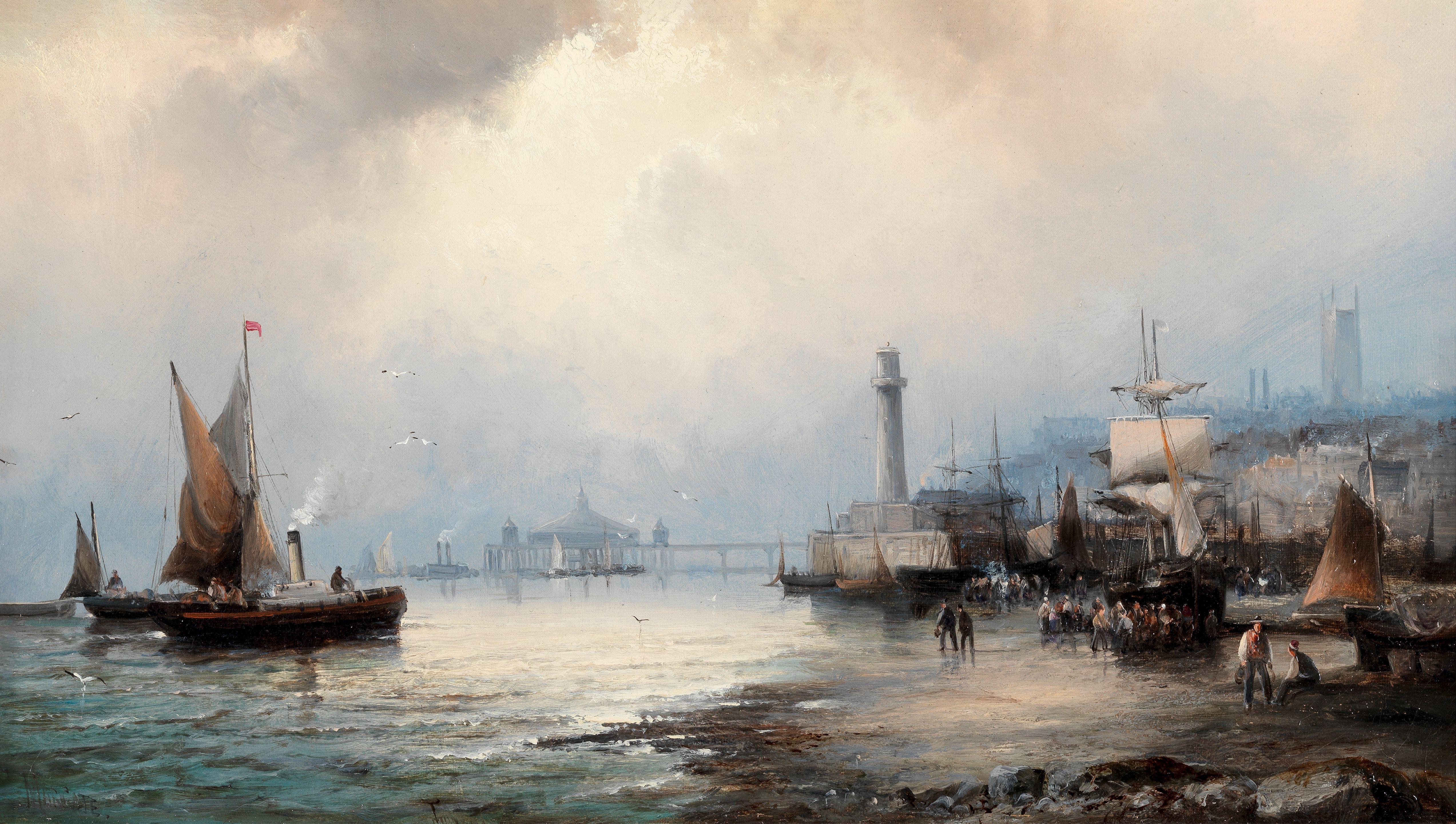 William Thornley - On the beach, Margate