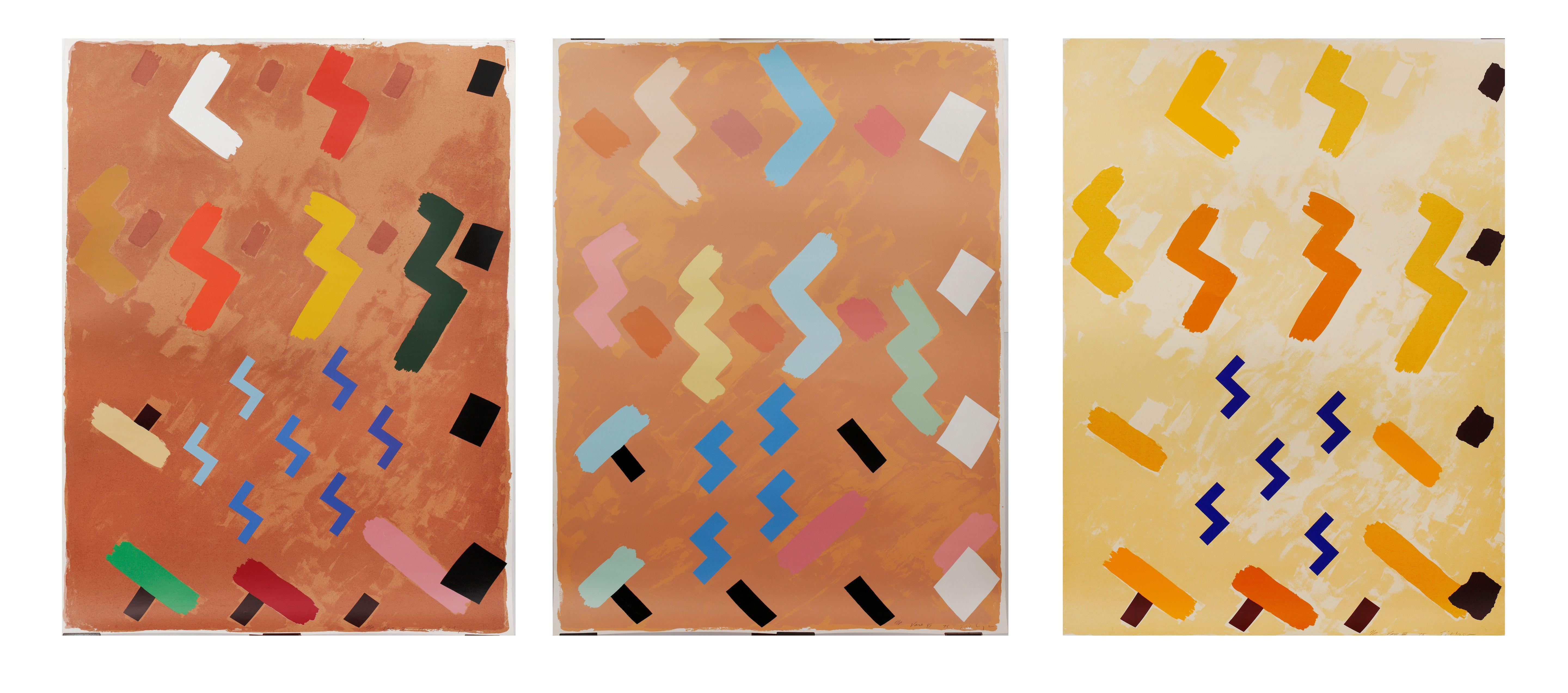 William Tillyer - Vase III, IV, VI