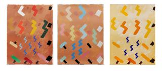 William Tillyer - Vase III, IV, VI