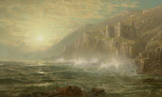 William Trost Richards - Coast in Cornwall
