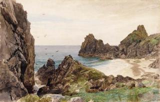 William Trost Richards - English Coastline