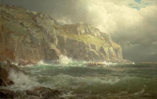 William Trost Richards - On the Coast of Wales