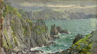 William Trost Richards - Rocky Coast
