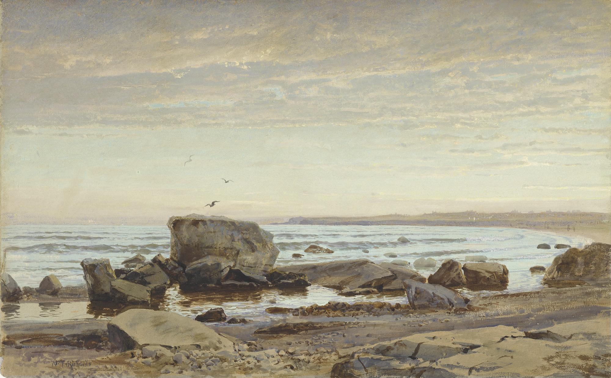 William Trost Richards - Sachuest Beach Looking West