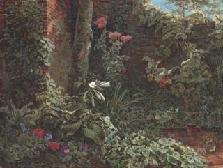 William Trost Richards - The Neglected Garden