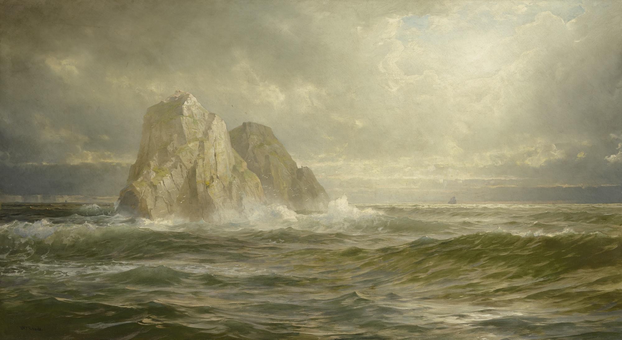 William Trost Richards - The Skelligs, Coast Of Ireland