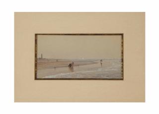 William Trost Richards - Untitled (Seaside landscape)