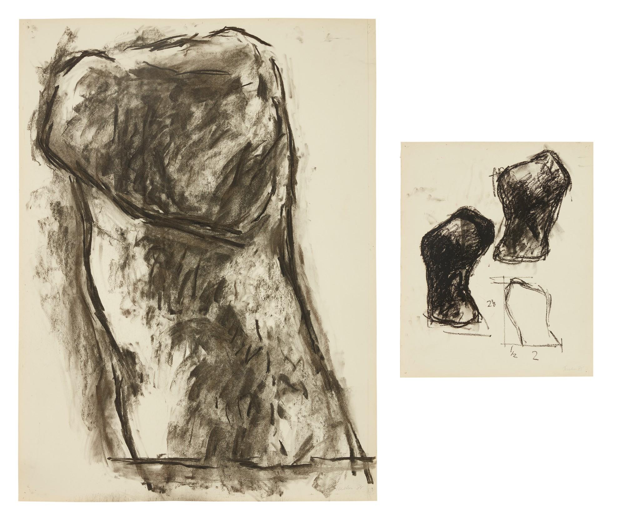 William Tucker - I. Untitled (Study For Sculpture) Ii. Study For Gaia [2 Works]