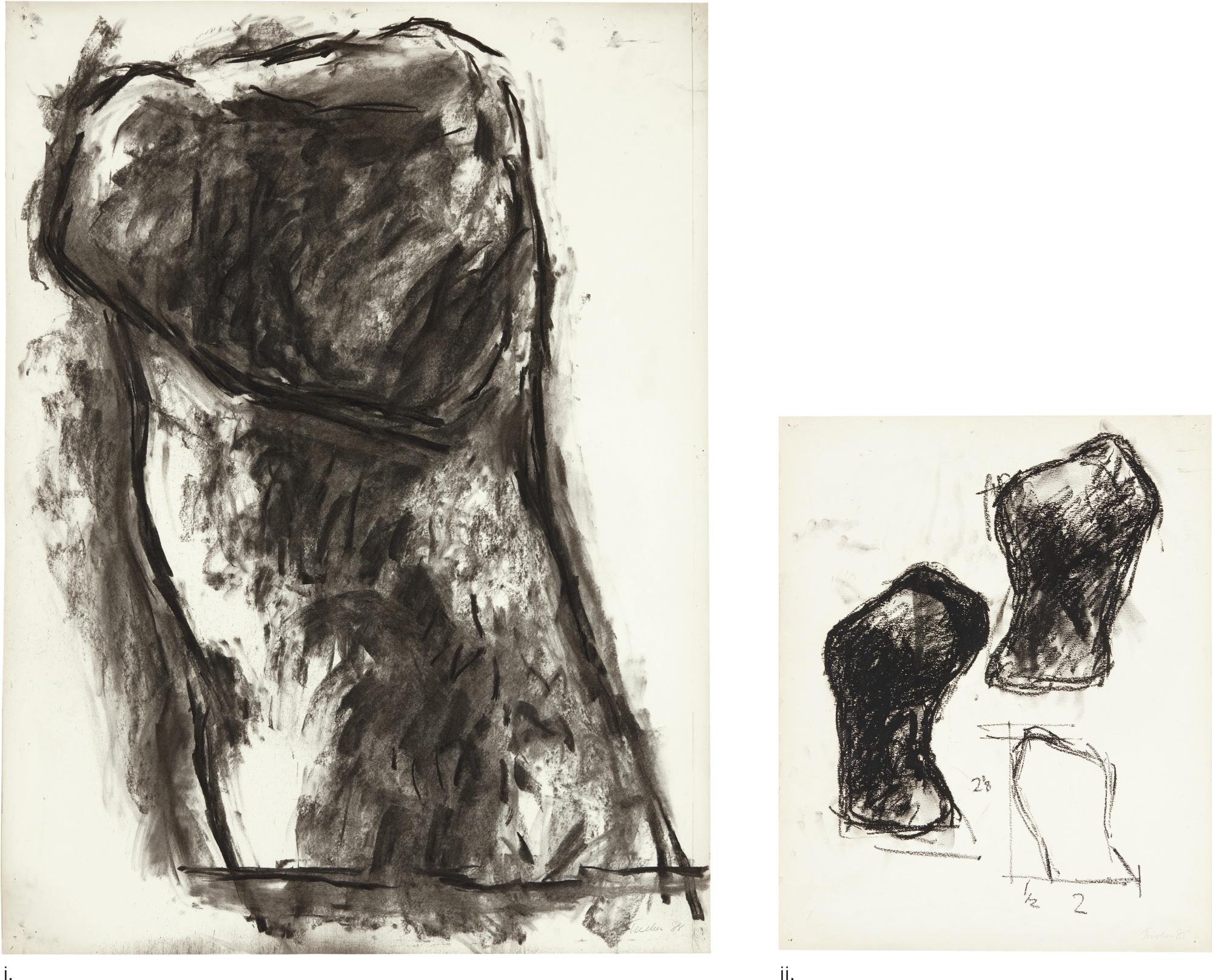 William Tucker - I. Untitled (Study For Sculpture) Ii. Study For Gaia [Two Works]