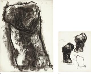 William Tucker - I. Untitled (Study For Sculpture) Ii. Study For Gaia [Two Works]