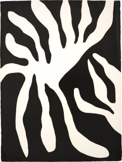 William Turnbull - Black Leaf Form