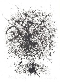 William Turnbull - Calligraphic Head