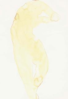 William Turnbull - Female nude, standing