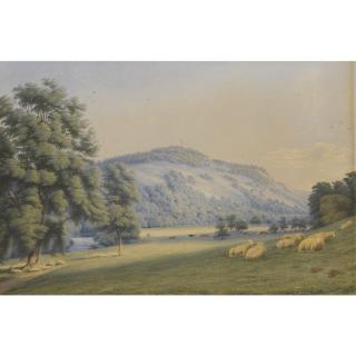 William Turner Of Oxford O.W.S - A View Of The Brizlee Tower In Hulne Park, Northumberland