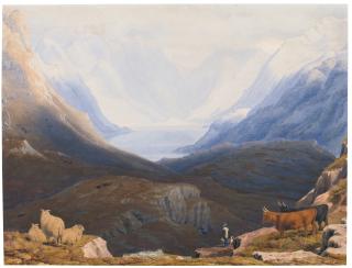 William Turner, Of Oxford, O.W.S. - Loch Duich And The Mountains Of Glen Shiel, Ross-Shire, Scotland