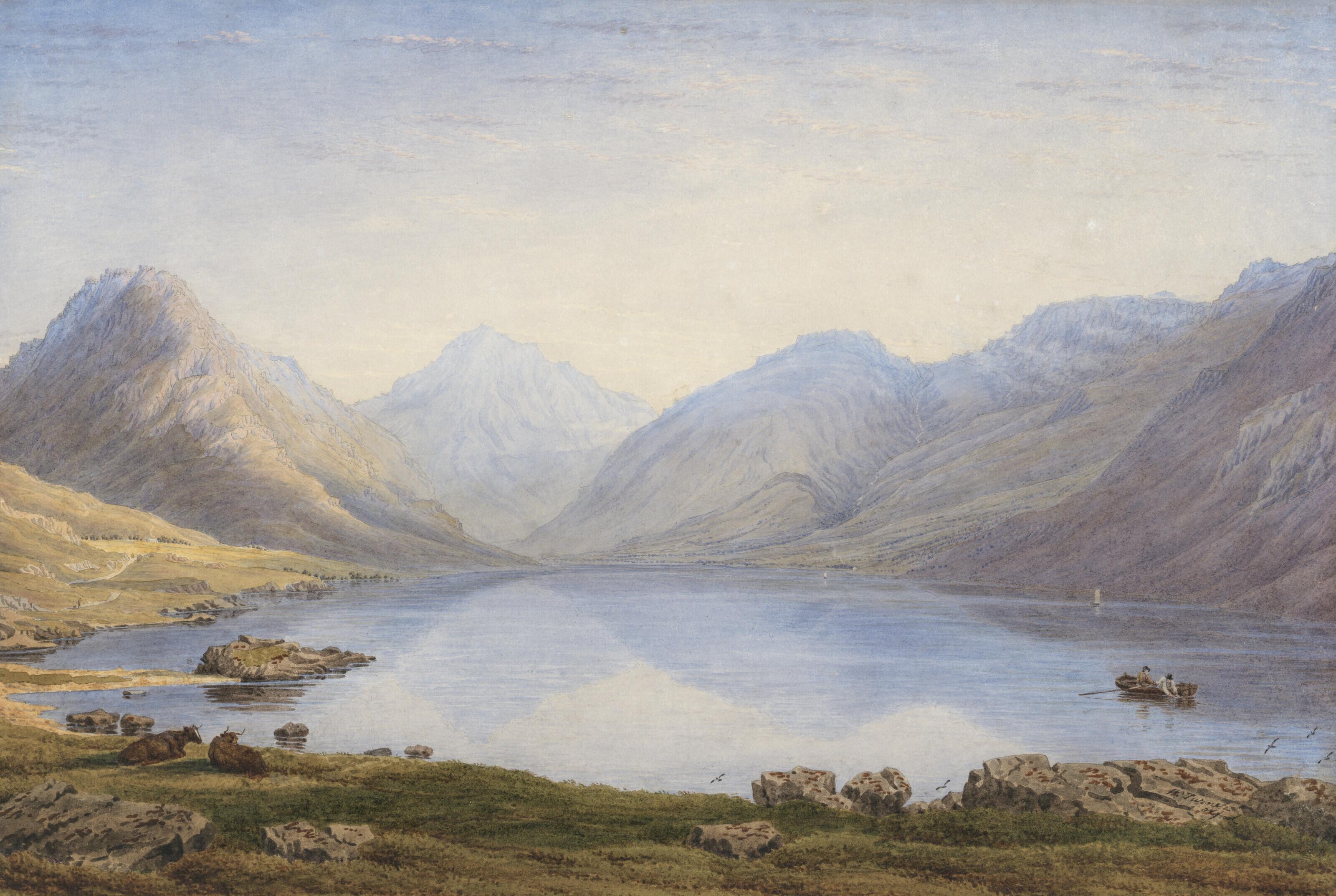 William Turner Of Oxford, O.W.S. - Wastwater, Cumberland
