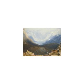 William Turner of Oxford - Loch Duich And The Mountains Of Glen Shiel, Ross-Shire