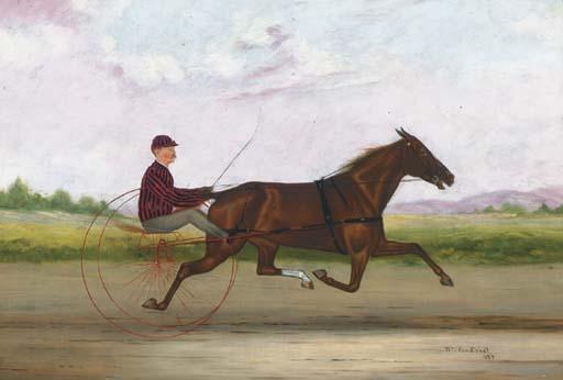 William van Zandt - Henry J. Stewart And Lady Hill, Greenwich, New York