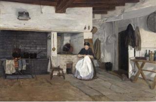 William Verplanck Birney - By the Hearth