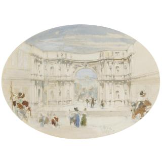 William Walcot R.B.A., R.E. - A Theatre Project By Inigo Jones