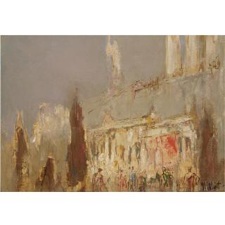 William Walcot R.B.A., R.E. - The Palace Of Westminster