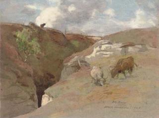 William Walls, R.S.A., R.S.W. - In Strath Harradale (Illustrated); And A Scottish River Landscape