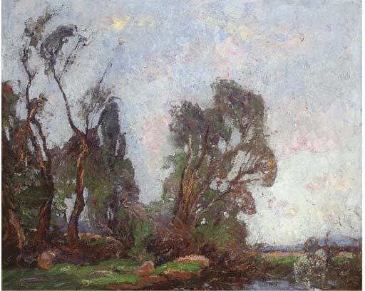 William Watt Milne - Watering