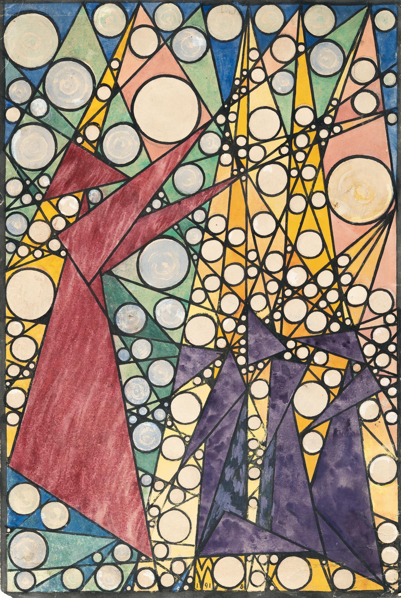 William Wauer - „Glasfenster I“