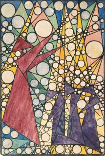 William Wauer - „Glasfenster I“