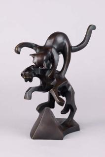 William Wauer - Hund und Katze