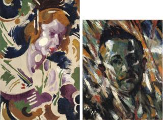 William Wauer - Portraitstudie, Lo; Bildnis Professor Wilhelm Paulsen