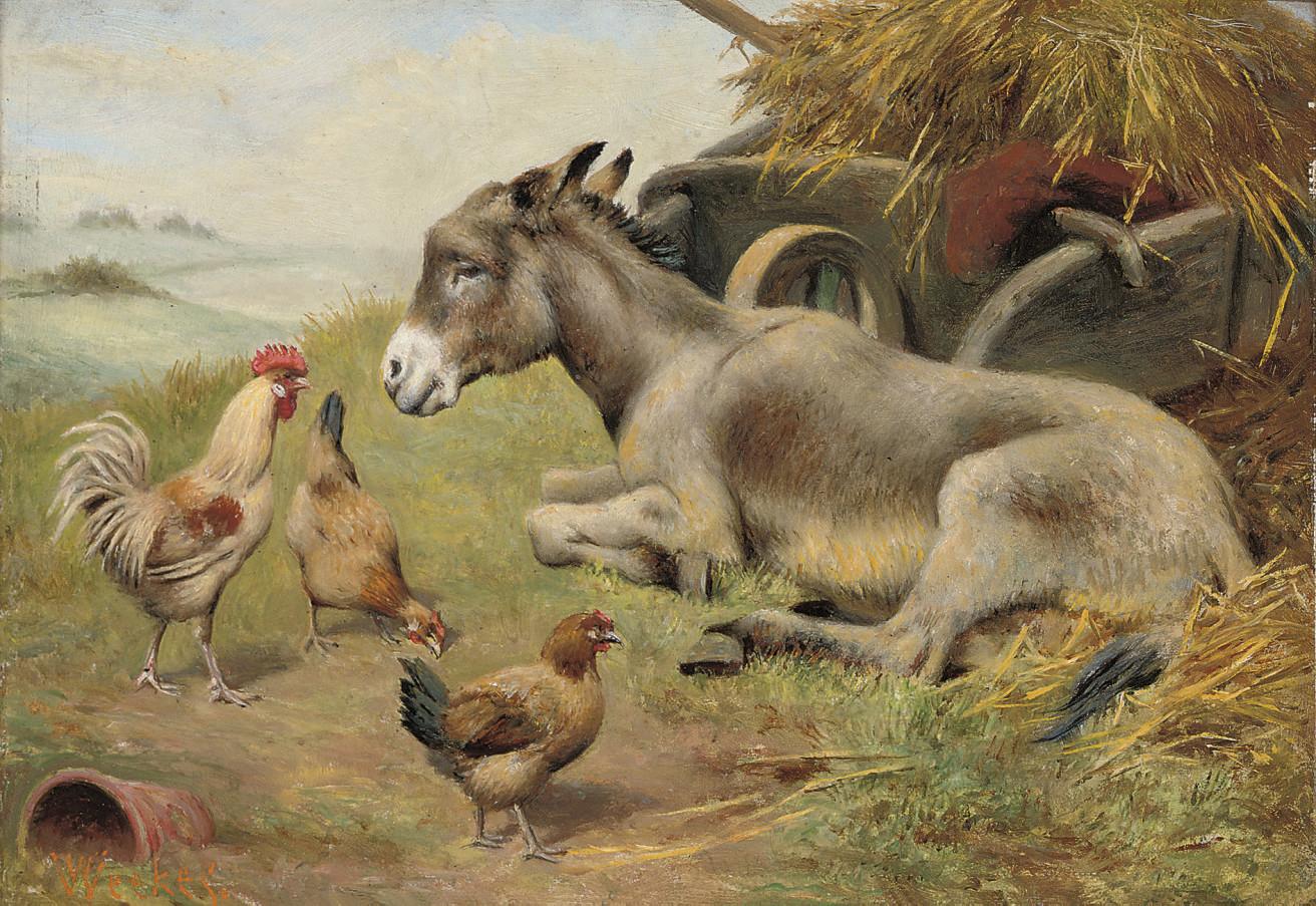 William Weekes - A siesta