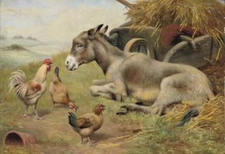 William Weekes - A siesta