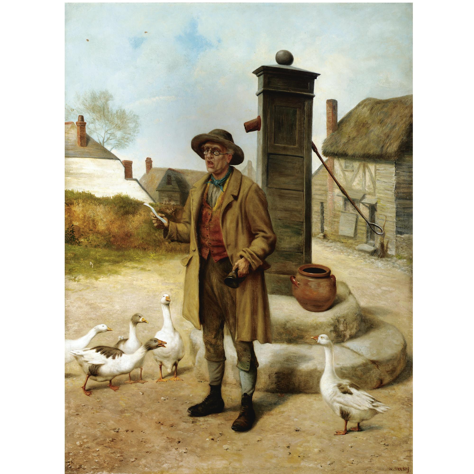 William Weekes - British A Captive Audience