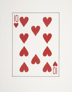 William Wegman - Royal Flush: Hearts