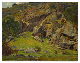 William Wendt - Rock Ledge