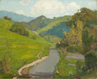 William Wendt - San Juan Capistrano Road 25 x 30in