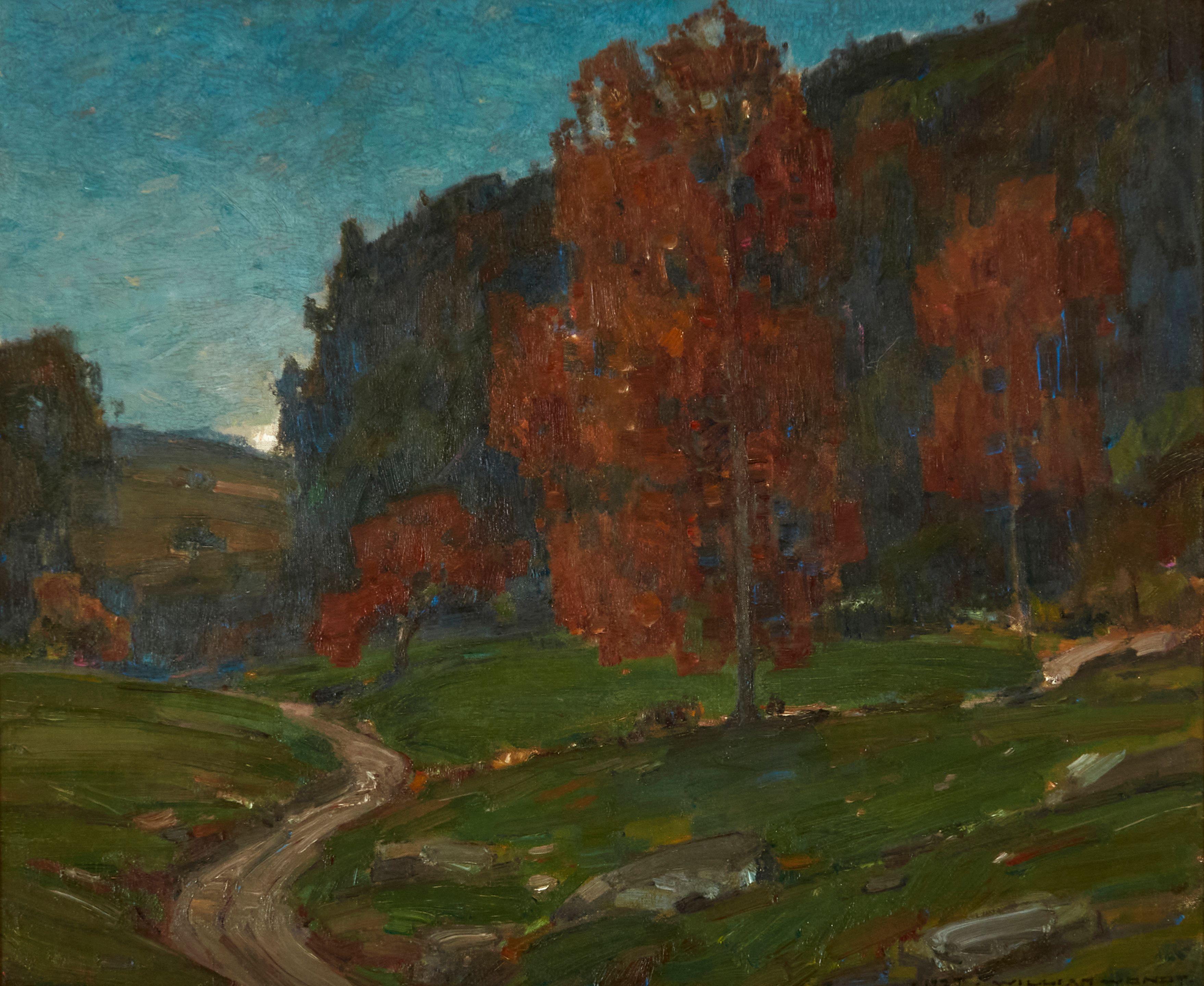 William Wendt - Silence and Evening Light