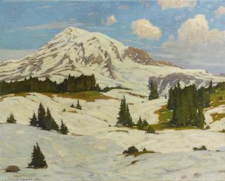 William Wendt - Tahoma, The Eternal