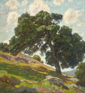 William Wendt - The Oak