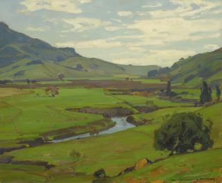William Wendt - The Valley Stream