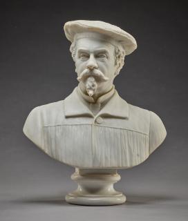 William Wetmore Story - Self-portrait Bust
