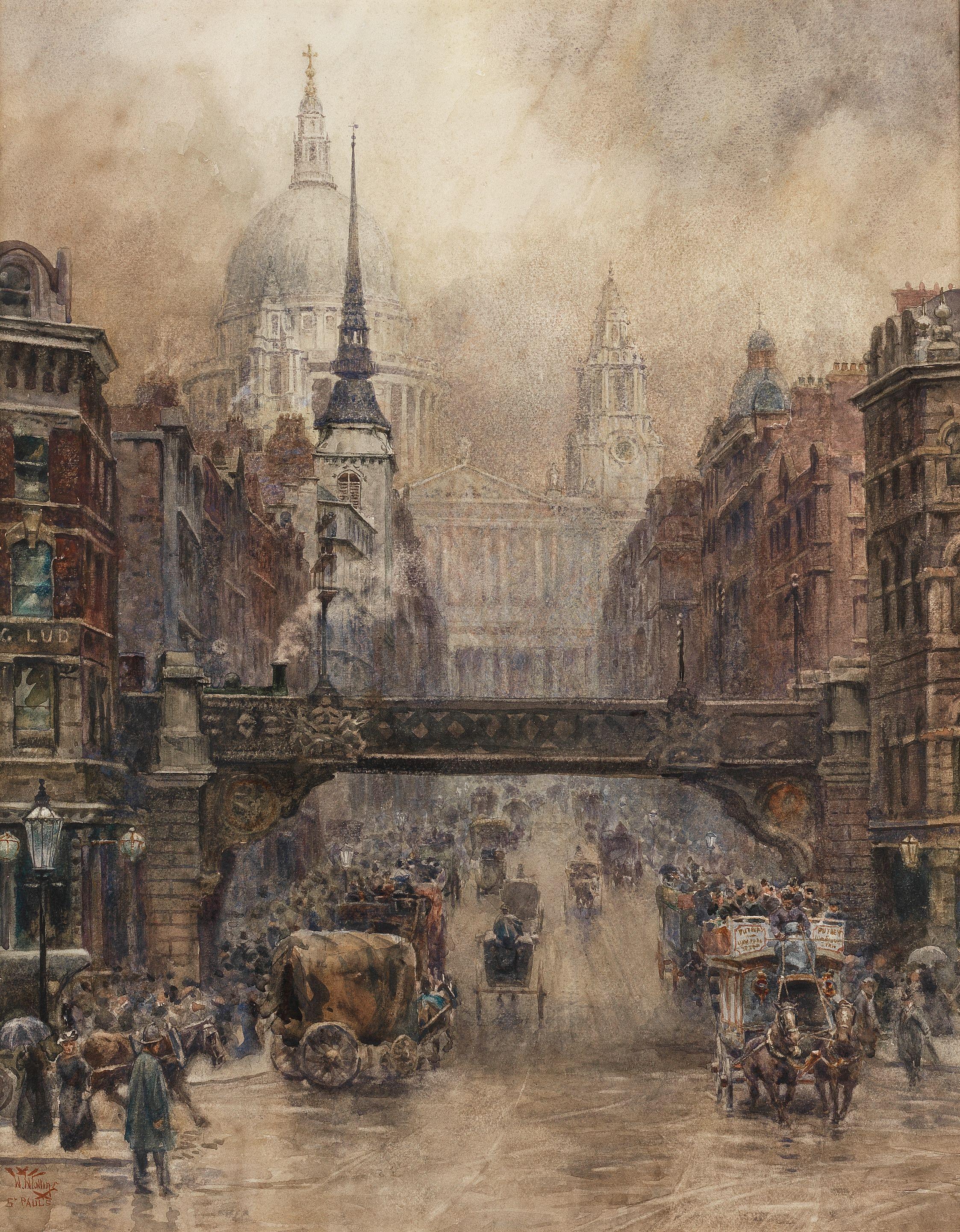 William Wiehe Collins - St. Pauls, London