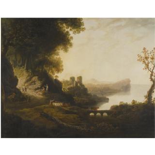 William Williams - A View Of Oystermouth, Wales